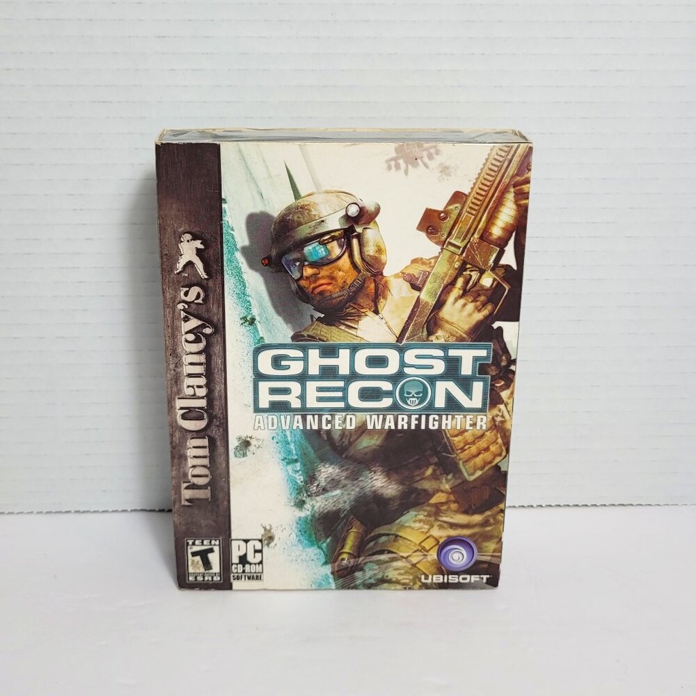 Tom Clancy's Ghost Recon Advance Warfighter PC CD-Rom Ubisoft New Sealed